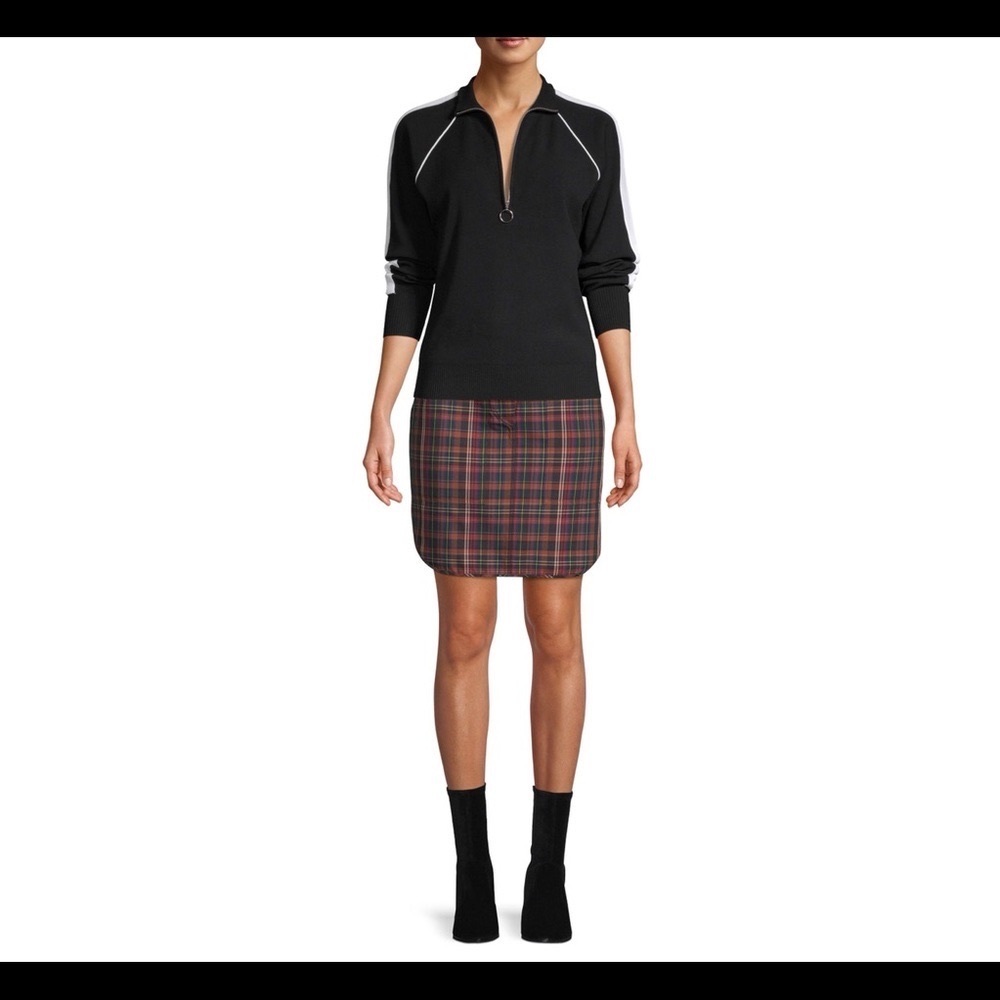Sandro Agathe Zip Sweater